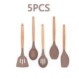 12PCS Utensilios de cocina de silicona Utensilios de cocina Utensilios de cocina antiadherentes resistentes al calor Utensilios de cocina Herramientas para hornear con caja de almacenamiento