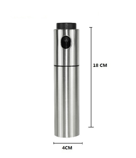 Cocina Hornear acero inoxidable Rociador de aceite de oliva Spray de aceite Botella vacía Botella de vinagre Dispensador de aceite Ensalada de cocina BBQ WF713110
